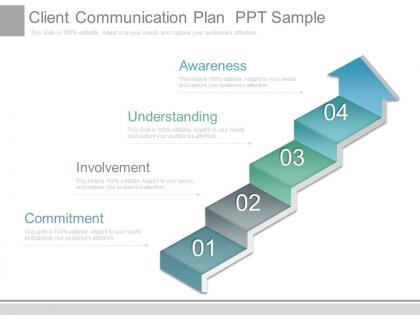 Client communication plan ppt sample