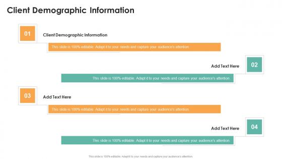 Client Demographic Information In Powerpoint And Google Slides Cpb