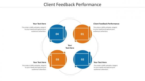 Client feedback performance ppt powerpoint presentation layouts background image cpb