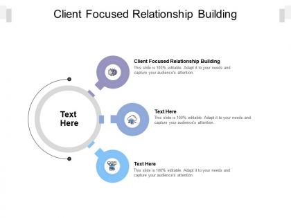 Client focused relationship building ppt powerpoint presentation layouts file formats cpb