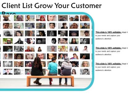 Client list grow your customer base