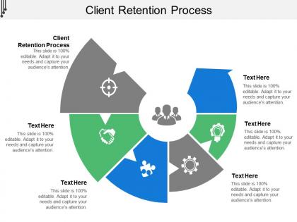 Client retention process ppt powerpoint presentation slides files cpb