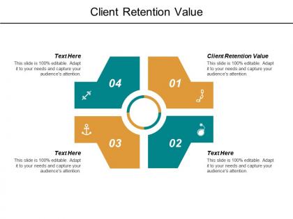 Client retention value ppt powerpoint presentation file professional cpb