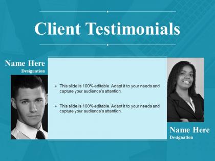 Client testimonials powerpoint slide themes