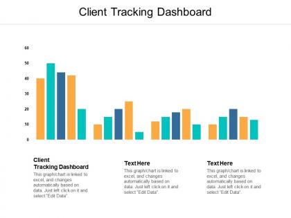 Client tracking dashboard ppt powerpoint presentation icon rules cpb