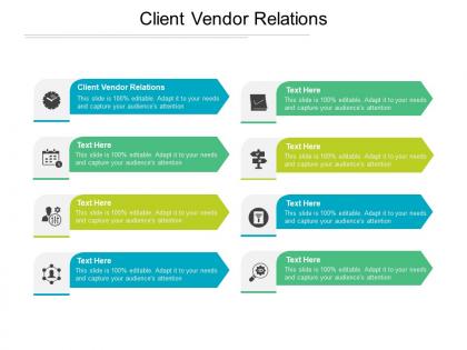 Client vendor relations ppt powerpoint presentation icon slides cpb