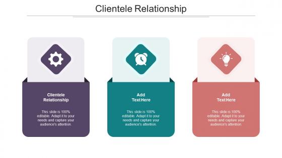 Clientele Relationship In Powerpoint And Google Slides Cpb