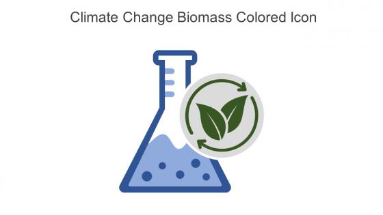 Climate Change Biomass Colored Icon In Powerpoint Pptx Png And Editable Eps Format
