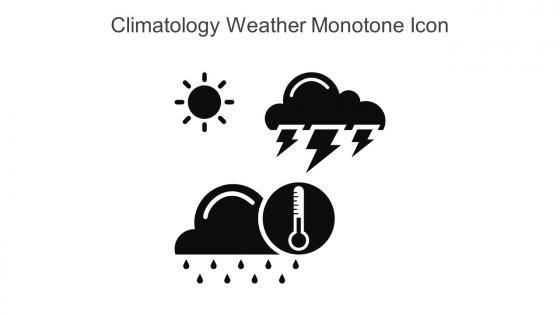 Climatology Weather Monotone Icon In Powerpoint Pptx Png And Editable Eps Format