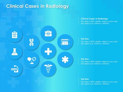 Clinical cases in radiology ppt powerpoint presentation slides picture