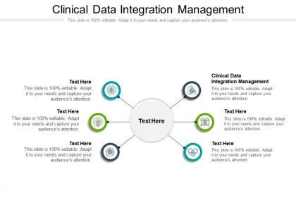 Clinical data integration management ppt powerpoint presentation professional clipart images cpb