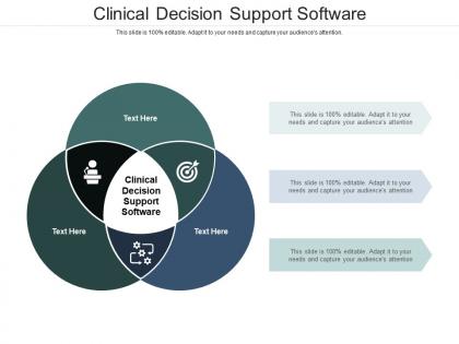 Clinical decision support software ppt powerpoint presentation slides designs download cpb
