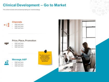 Clinical development go to market ppt powerpoint presentation file example