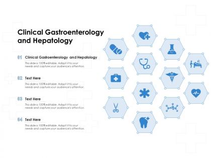 Clinical gastroenterology and hepatology ppt powerpoint presentation ideas visual aids
