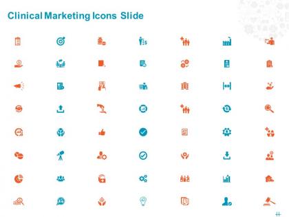 Clinical marketing icons slide ppt powerpoint presentation file inspiration