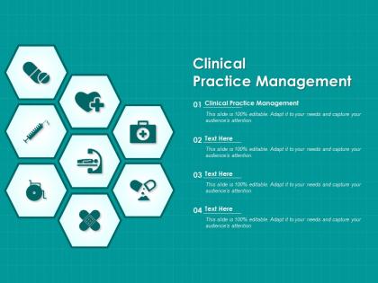 Clinical practice management ppt powerpoint presentation gallery maker
