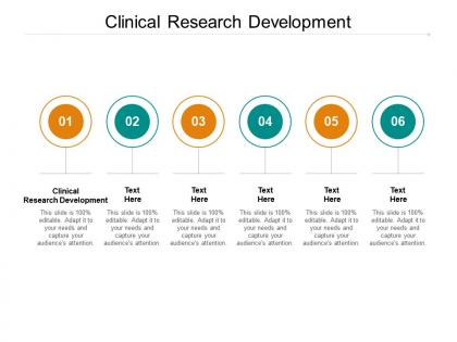 Clinical research development ppt powerpoint presentation professional graphics design cpb