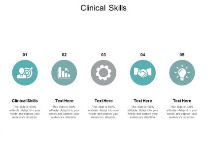Clinical skills ppt powerpoint presentation inspiration background images cpb