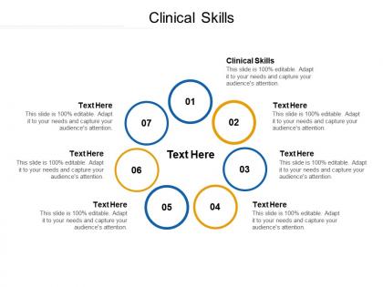 Clinical skills ppt powerpoint presentation pictures summary cpb