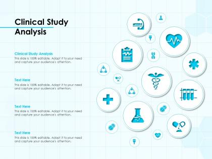 Clinical study analysis ppt powerpoint presentation model graphics example