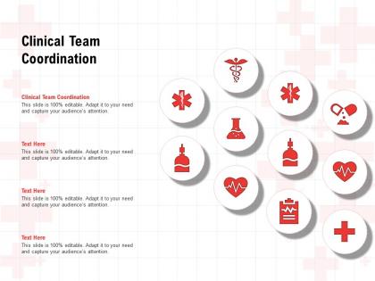 Clinical team coordination ppt powerpoint presentation model show