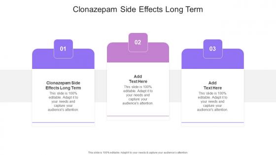 Clonazepam Side Effects Long Term In Powerpoint And Google Slides Cpb