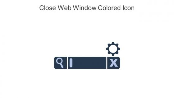 Close Web Window Colored Icon In Powerpoint Pptx Png And Editable Eps Format