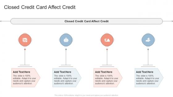 Closed Credit Card Affect Credit In Powerpoint And Google Slides Cpb