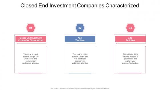 Closed End Investment Companies Characterized In Powerpoint And Google Slides Cpb