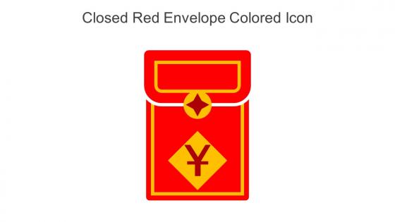 Closed Red Envelope Colored Icon In Powerpoint Pptx Png And Editable Eps Format