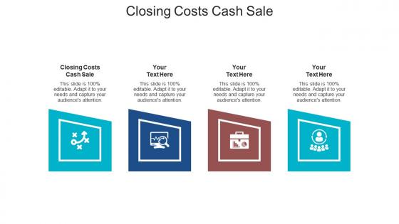 Closing costs cash sale ppt powerpoint presentation inspiration portrait cpb
