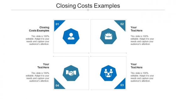Closing costs examples ppt powerpoint presentation show icon cpb