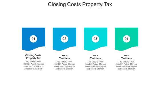 Closing costs property tax ppt powerpoint presentation ideas slideshow cpb
