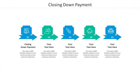 Closing down payment ppt powerpoint presentation gallery icons cpb