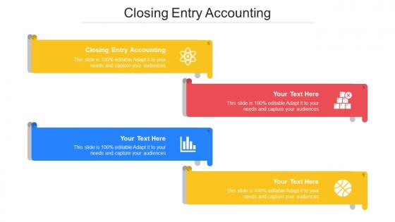 Closing Entry Accounting Ppt Powerpoint Presentation Infographic Template Infographics Cpb