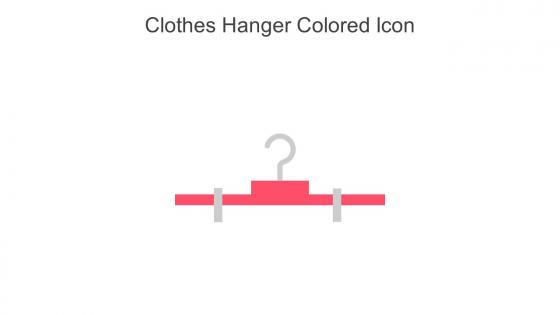 Clothes Hanger Colored Icon In Powerpoint Pptx Png And Editable Eps Format