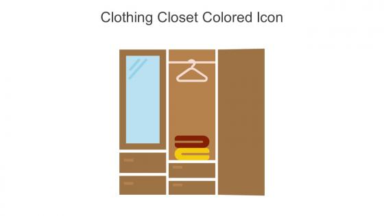 Clothing Closet Colored Icon In Powerpoint Pptx Png And Editable Eps Format