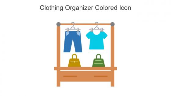 Clothing Organizer Colored Icon In Powerpoint Pptx Png And Editable Eps Format