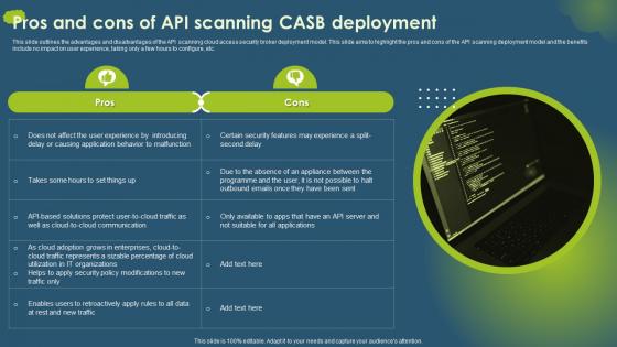 Cloud Access Security Broker CASB Pros And Cons Of API Scanning CASB Deployment