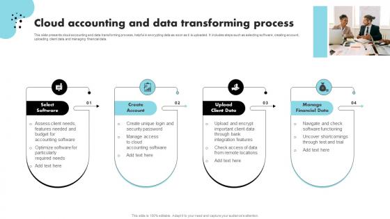 Cloud Accounting And Data Transforming Process