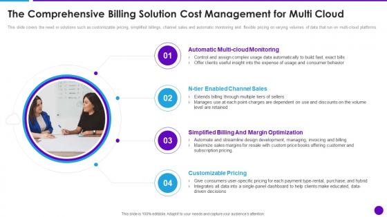 Cloud Architecture And Security The Comprehensive Billing Solution Cost Management For Multi Cloud