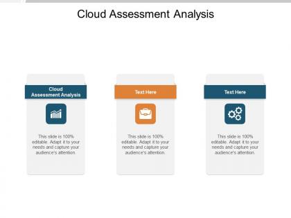 Cloud assessment analysis ppt powerpoint presentation model backgrounds cpb