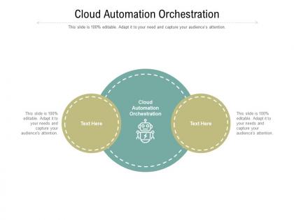 Cloud automation orchestration ppt powerpoint presentation slides structure cpb