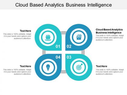 Cloud based analytics business intelligence ppt powerpoint presentation influencers cpb