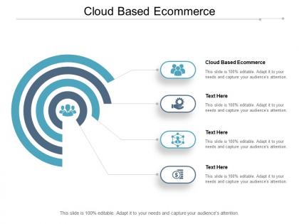 Cloud based ecommerce ppt powerpoint presentation infographic template information cpb