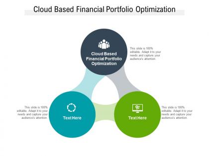 Cloud based financial portfolio optimization ppt powerpoint presentation summary slide cpb