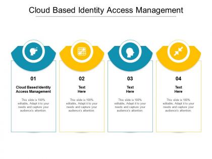 Cloud based identity access management ppt powerpoint presentation file picture cpb
