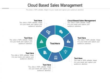 Cloud based sales management ppt powerpoint presentation icon structure cpb