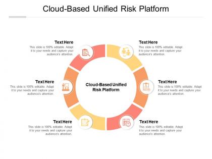 Cloud based unified risk platform ppt powerpoint presentation show diagrams cpb