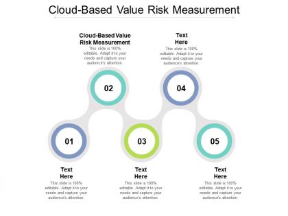Cloud based value risk measurement ppt powerpoint presentation file master slide cpb